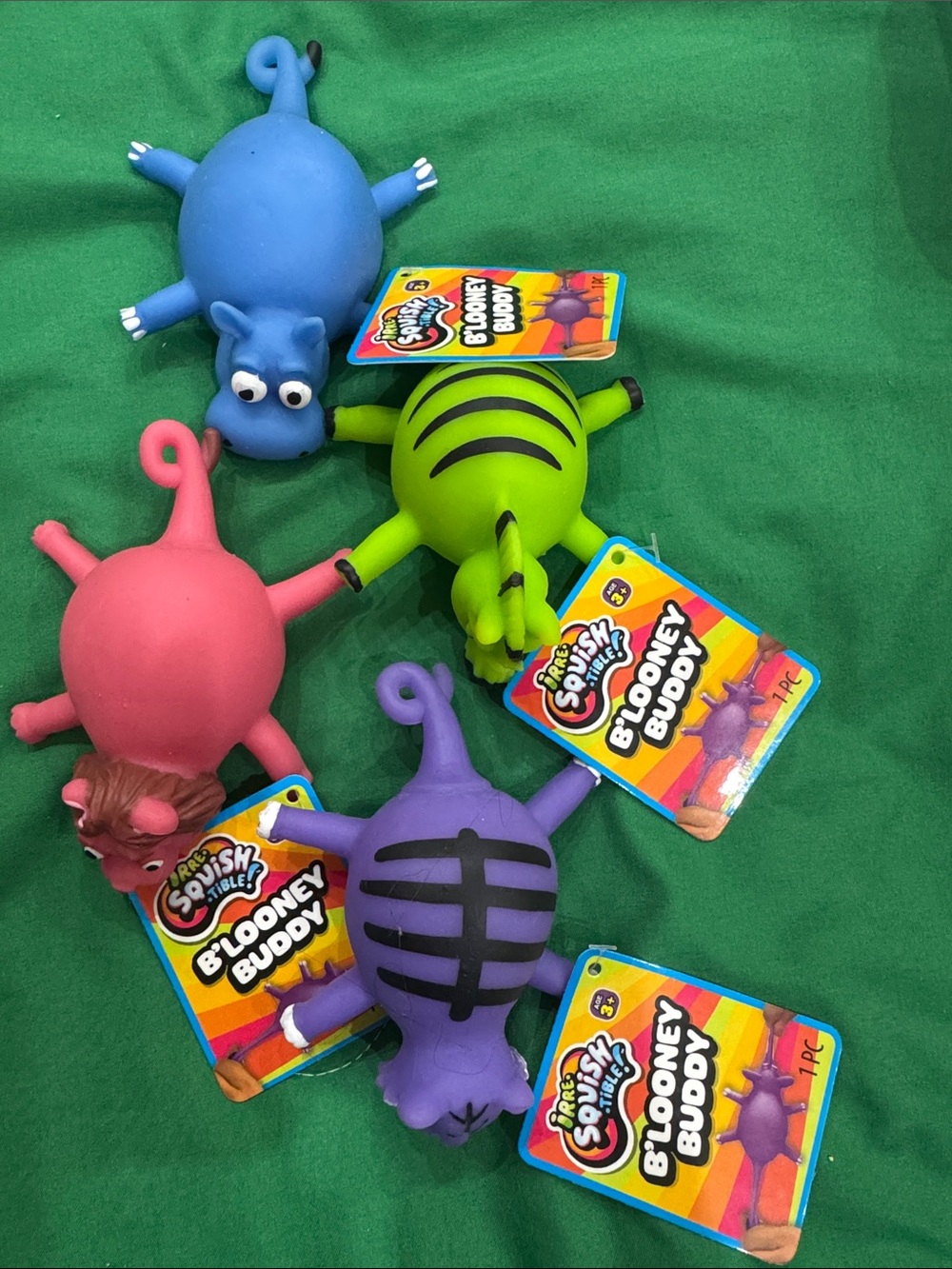 Blooney Buddy Kids Toy - Purple, Blue, Green, Pink
